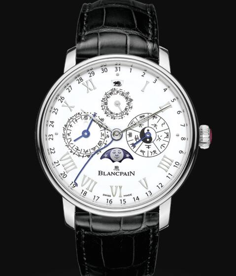 Blancpain Villeret Watch Review Calendrier Chinois Traditionnel Replica Watch 0888F 3431 55B